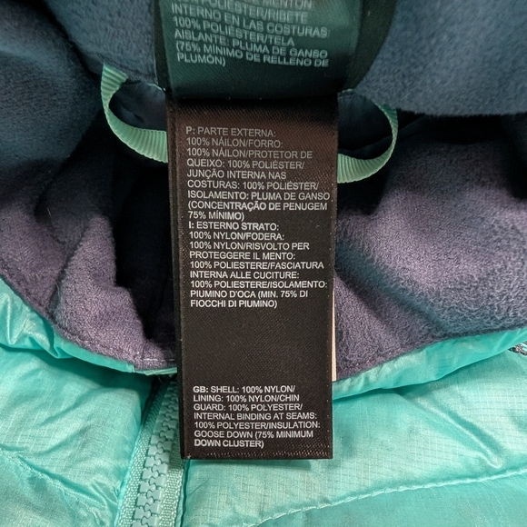 The North Face Jacket Womens M Blue Thunder Down 800 Puffer Light Packable - Picture 9 of 13